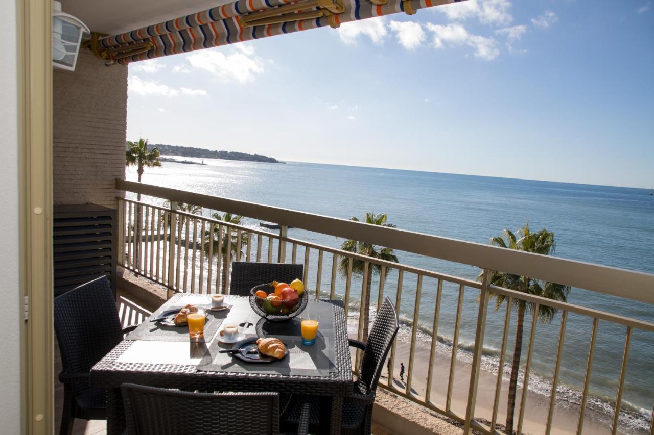 Vue Mer Panoramique, Clim, Balcon Et Plages Antibes Luaran gambar
