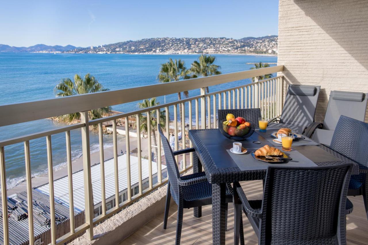 Vue Mer Panoramique, Clim, Balcon Et Plages Antibes Luaran gambar